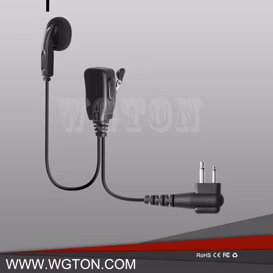 Radio Earphone with Ptt for Walkie Talkie Earbud