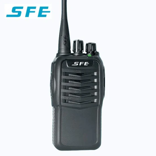 Sfe S780h 아날로그 라디오 핫 세일 워키 토키 라디오 5W 출력 전력 16 채널, 바쁜 채널 잠금 기능 포함 넓은 범위