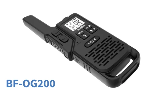 Belfone 최고의 라이센스 무료 PMR 446 워키토키 미니 라디오(BF-OG200)