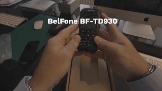 Belfone Td-930 휴대용 타이어 3 무선 의사 트렁크 IP68 중요 통신 Woki Toki